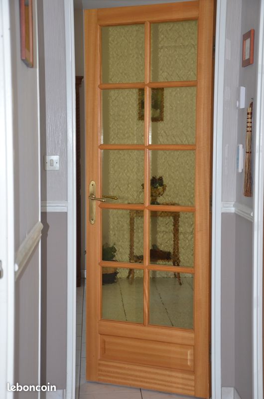 Porte d'intérieur vitrée (image 1)