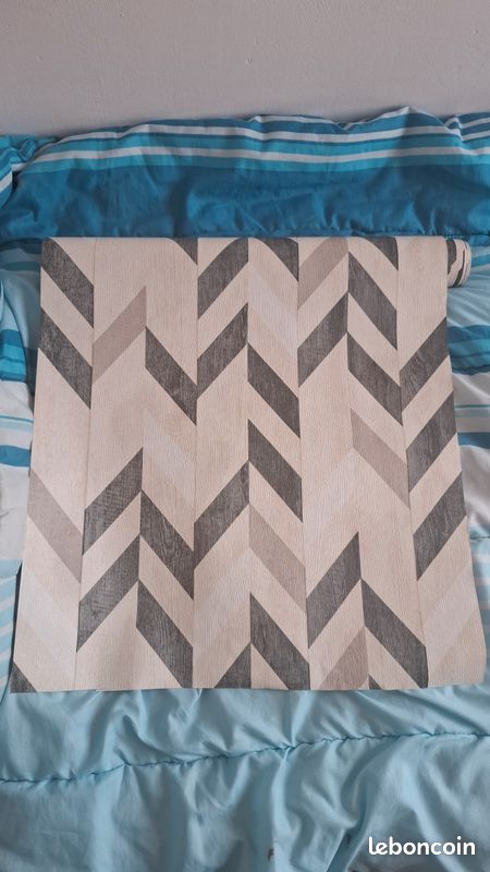 4 rouleaux de papiers peints vinyl intissé (image 1)