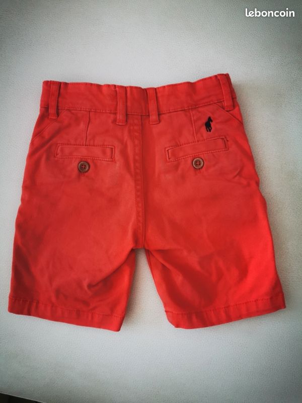 Short Garçon KIABI Rouge 6 Ans • Déclics éthiques