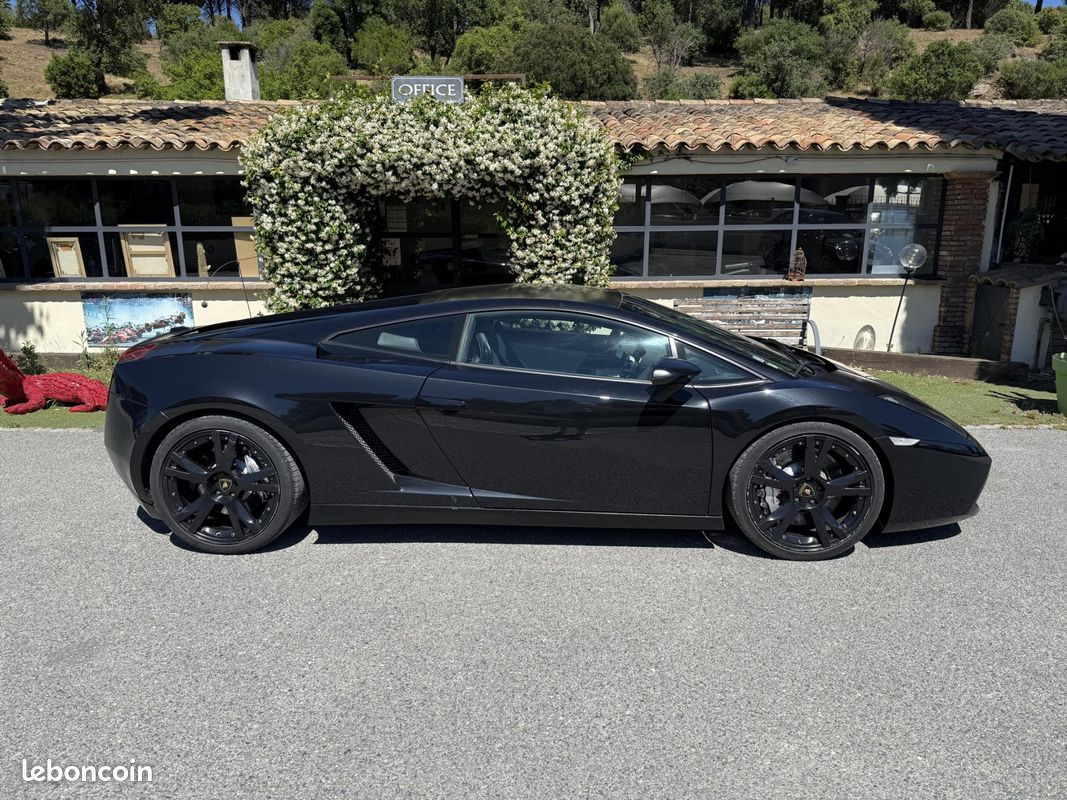LAMBORGHINI GALLARDO 5.0 V10 - 520 - BV E-Gear COUPE Nera (image 5)