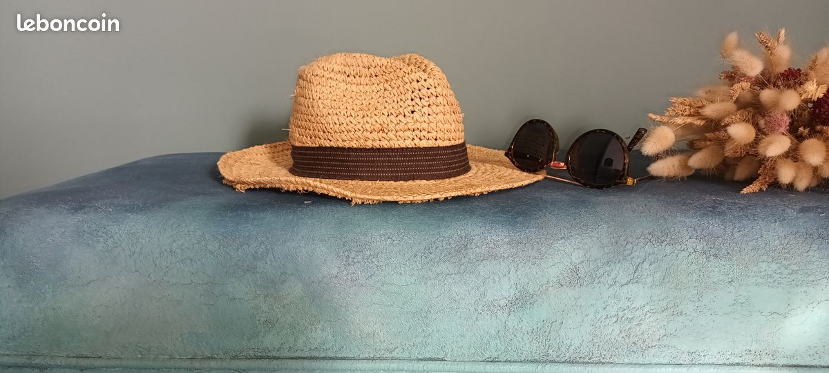 ✨ Bout de canapé relooké effet cuir vieilli – Pièce unique ✨ (image 4)