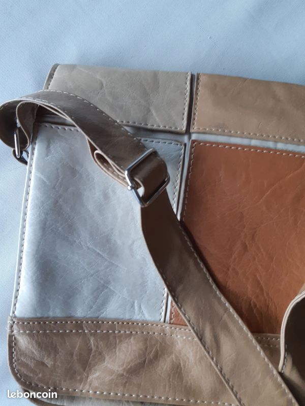 Sac à main multi-poches vintage (image 8)