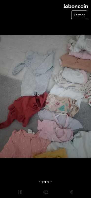 Lot vêtement fille 1mois (image 5)