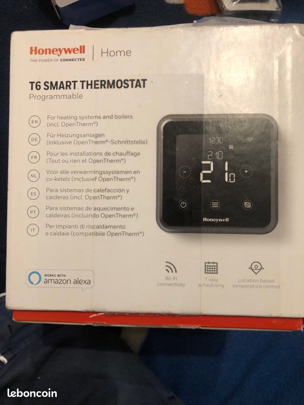 Thermostat connecté T6 Honeywell (image 1)