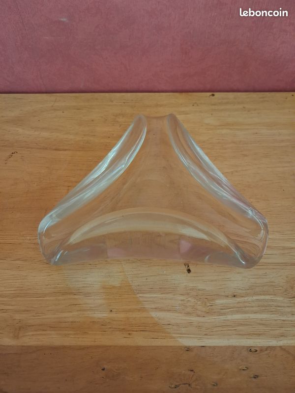 Cendrier vide poche en cristal signé Baccarat (image 1)
