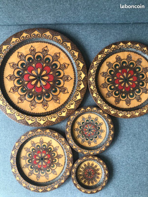 Lot de plats - soucoupes - russes TBE (image 3)