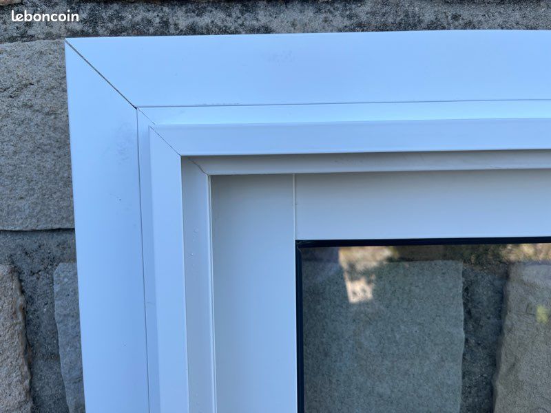 Fenêtre : Coulissant alu 2 vantaux 120 cm 1200mm 2 rails (image 4)