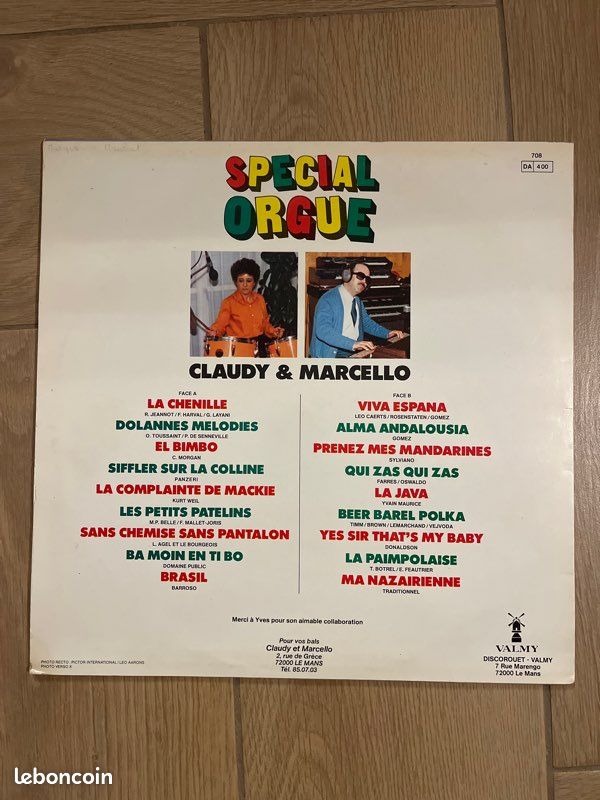 Vinyle Spécial Orgue (image 2)