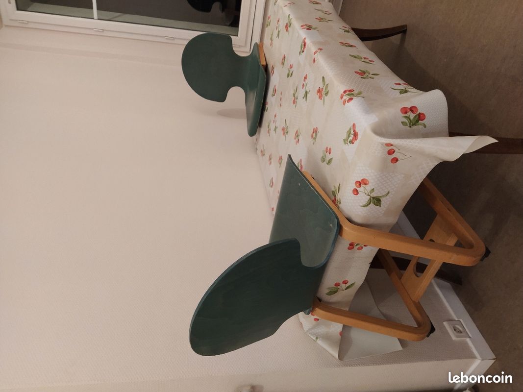 Chaises bois années 90 (image 4)