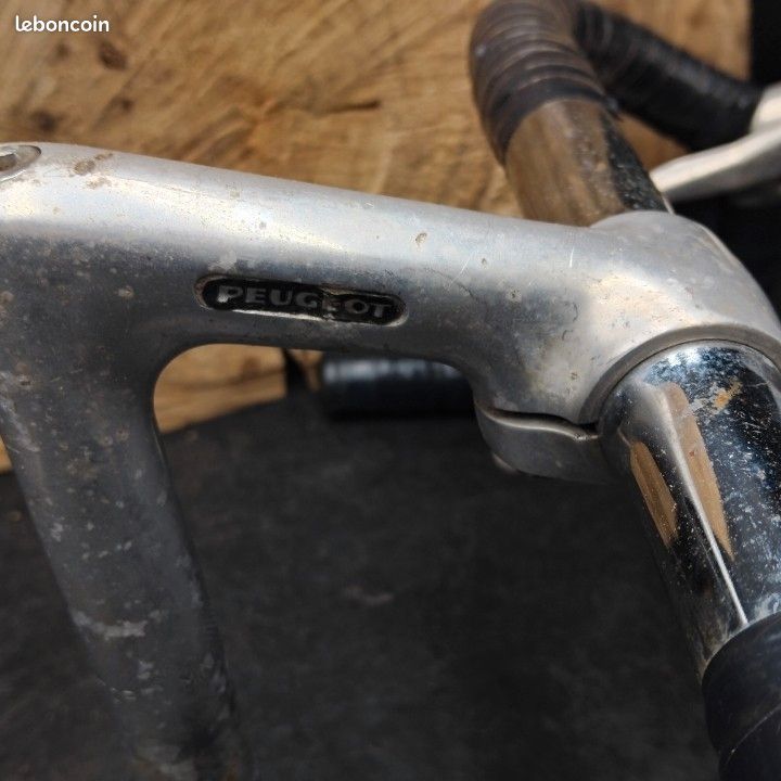 Pièce Vélo Ancien Bon état En Acier - Largeur 360mm, Cintre Classique, Couleur Argenté Guidon Vélo Randonneur Vintage