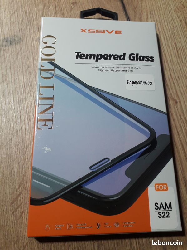 Verre trempé Xssive pour Samsung Galaxy S 22 (image 1)