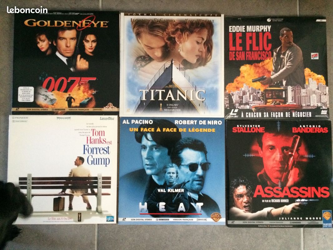 Lots de laser disc (image 1)