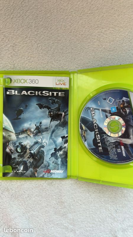 Jeu Xbox 360 Blacksite - Jeux vidéo