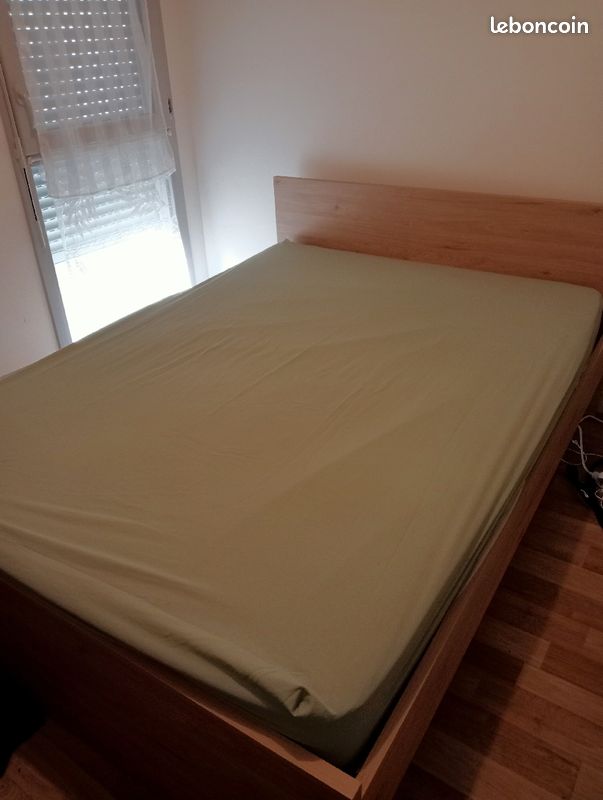 Vend lit matelas plus sommier (image 1)