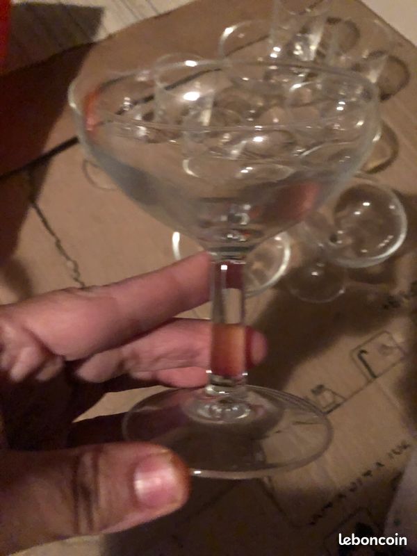 Lot 10 verres (image 3)