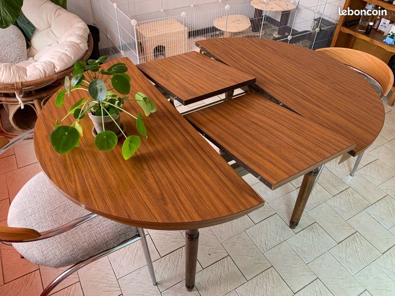 Table ronde extensible - 4 à 6 personnes (image 8)