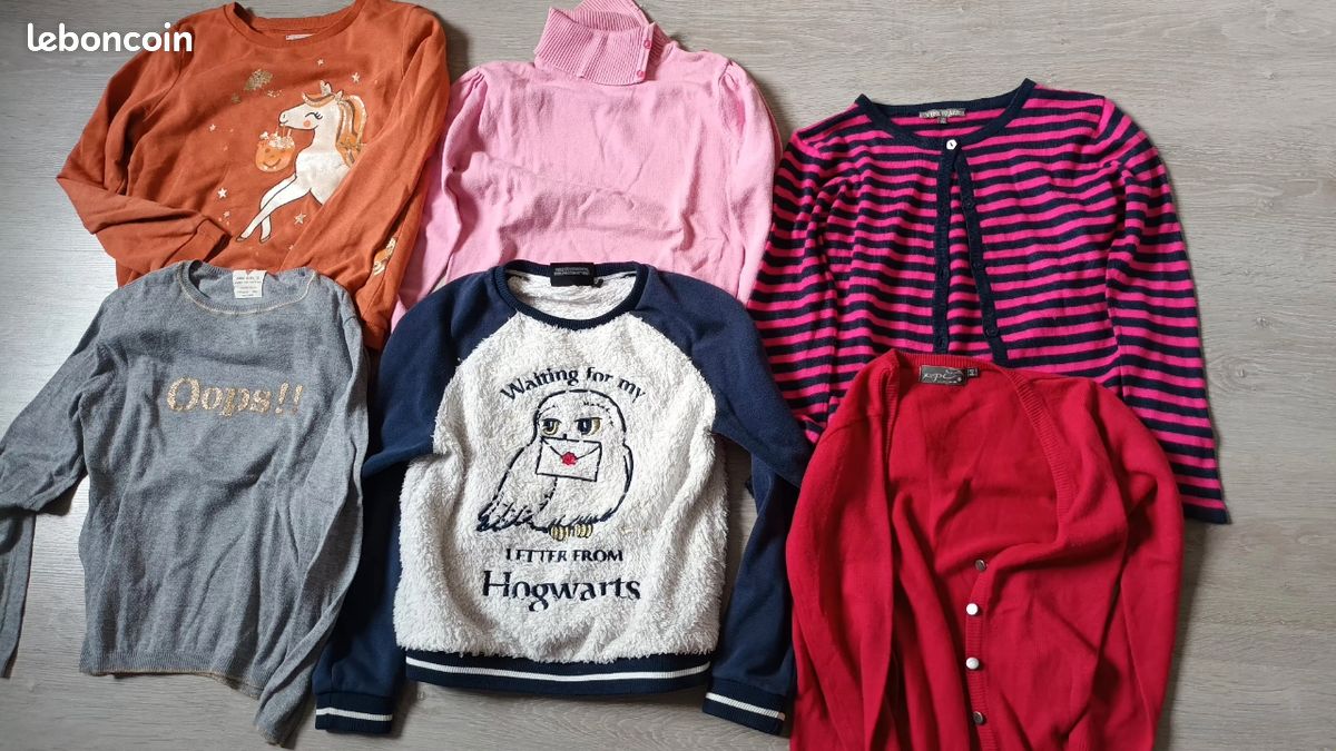 Lot vetement fille 10 ans (image 9)