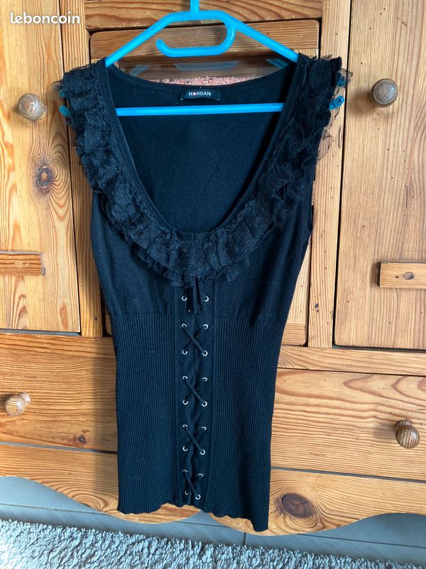 Débardeur Morgan De Toi - Taille S - Marron - Neuf Avec étiquettes