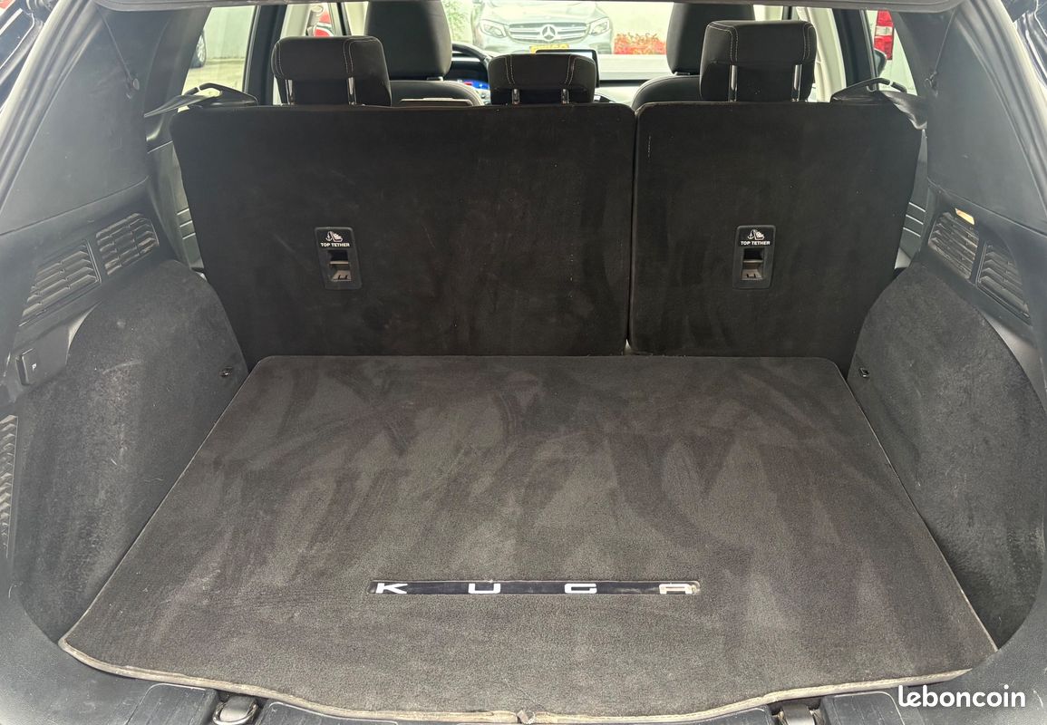Ford kuga 2.5 duratec 225 ch hybrid fhev titanium toit ouvrant / pack hiver / entretien ford / attelage (image 13)