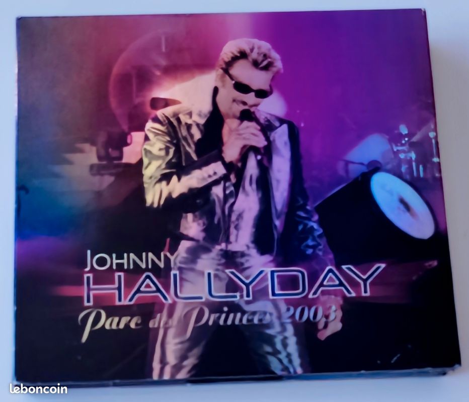 Double Album live en CD de Johnny Hallyday "Parc des Princes 2003" (image 2)
