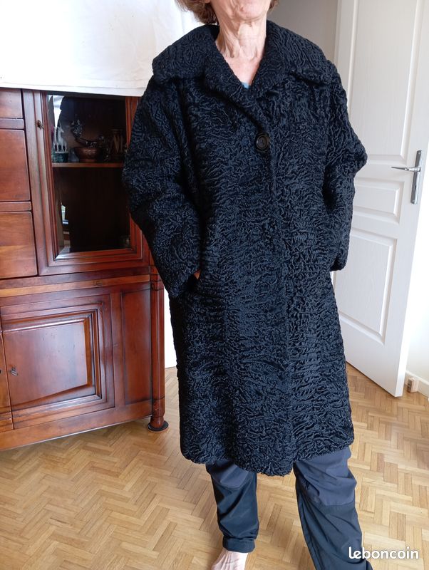Manteau Astrakan femme 40 (image 2)