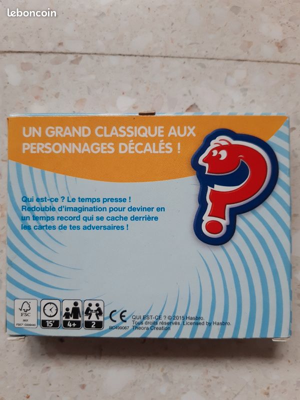 Jeu de société Qui est-ce? (image 2)