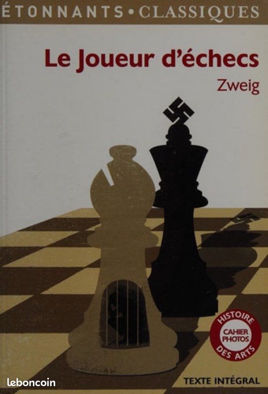 Livre scolaire « le joueur d’échecs » (image 1)