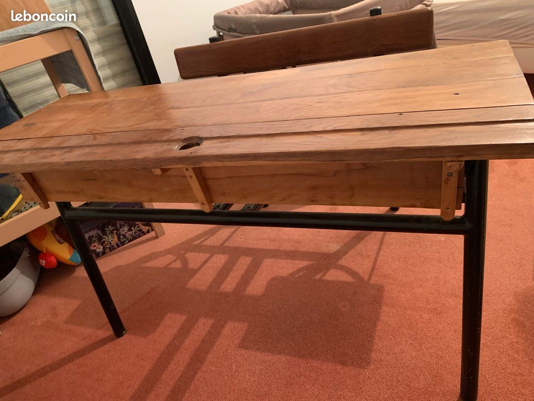 Bureau écolier bois (image 3)