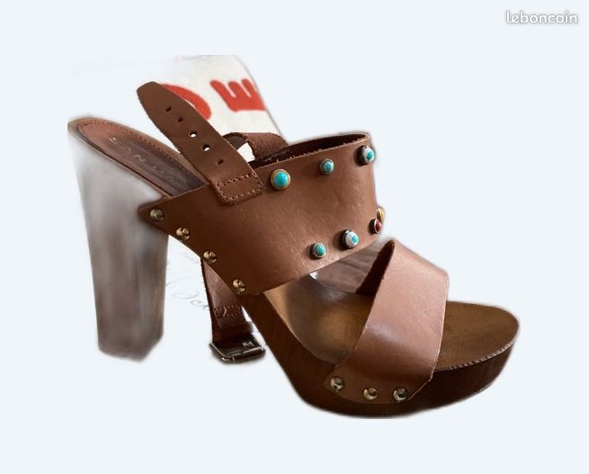 Nu- pieds bruns style hippie (image 1)