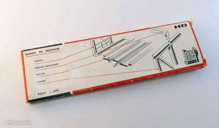 Pont Modulaire Jouef Référence 051029 - Complet En Boîte D'origine Abîmée - Occasion