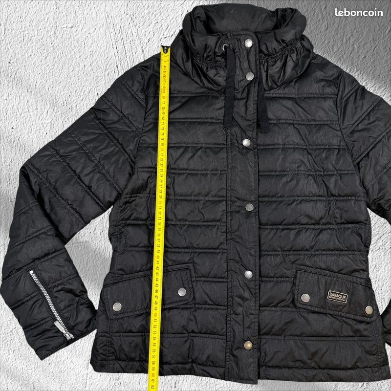Veste matelassée Barbour noire taille M (image 12)