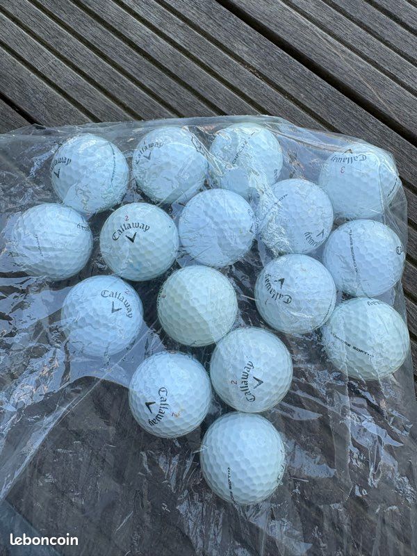 16 balles chrome soft/tour (image 1)