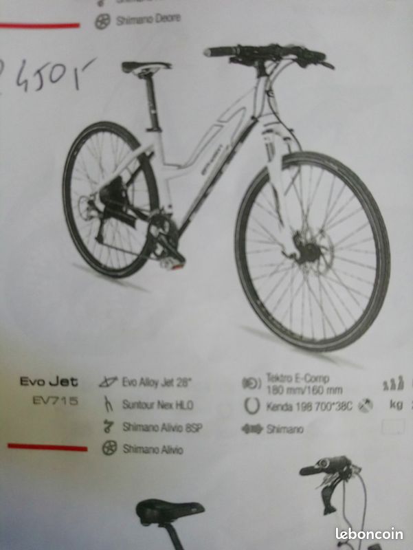 Velo electrique bh evo jet mixte (image 4)