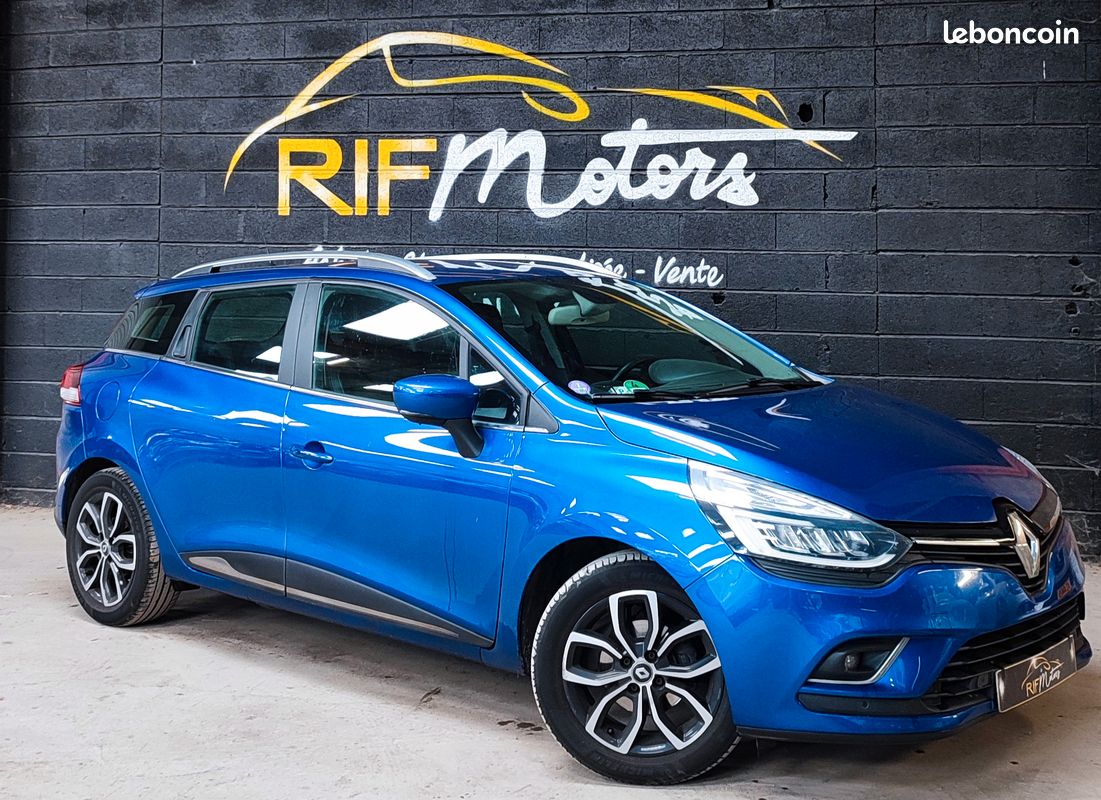 RENAULT CLIO IV PHASE II ESTATE SW BREAK TCe 120 ch EDC ESSENCE BOITE AUTOMATIQUE EDITION INTENS MOD.2017 - CAMERA - BLUETOOTH - CLIMAUTO - REGULATEUR - GPS EUROPE - SEMI CUIR (image 1)