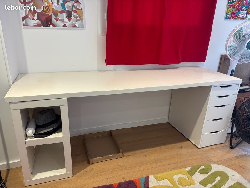 Don bureau blanc IKEA (image 1)