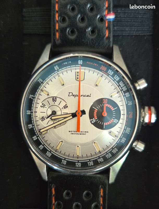 Depancel Montre Chronographe Panda Montre Depancel Allure