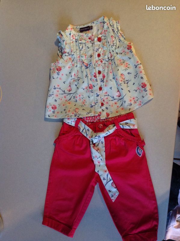 Ensemble fille Sergent Major 9 mois (image 1)