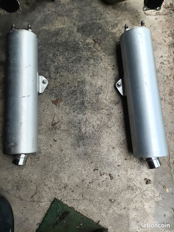 Échappement double moto Guzzi norge ou brea (image 3)