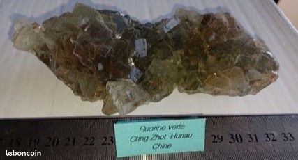 Minéraux ; Fluorine de Chine top (image 1)