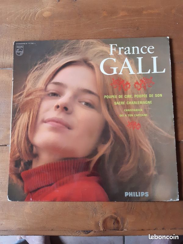 France gall 33t vinyle lp album philips 1965 (image 1)