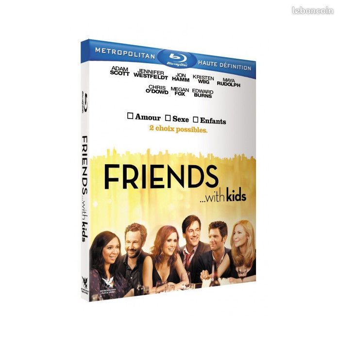 Friends with Kids Amour Sexe Enfants, 2 choix BLU-RAY NEUF (image 1)
