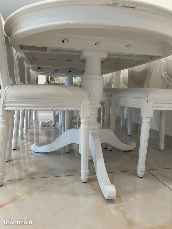 Table salon chaises (image 3)