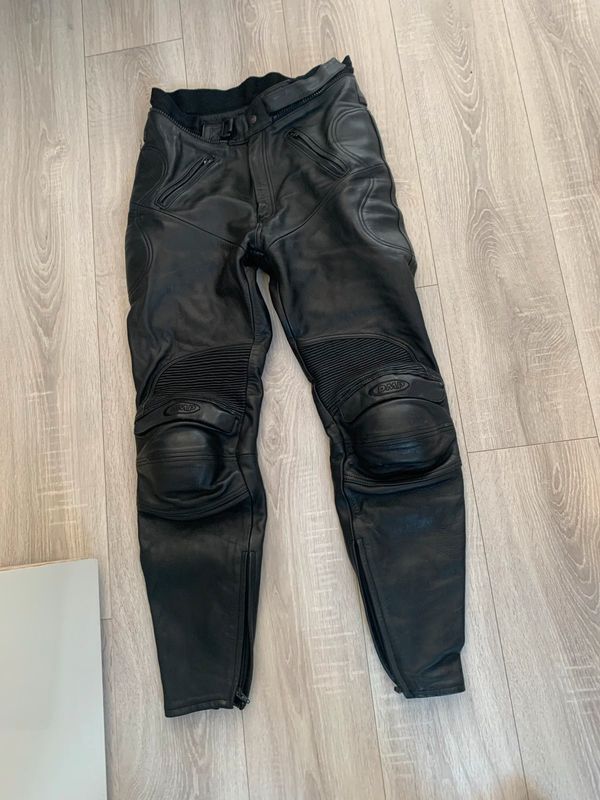Pantalon moto cuir homme - Équipement moto