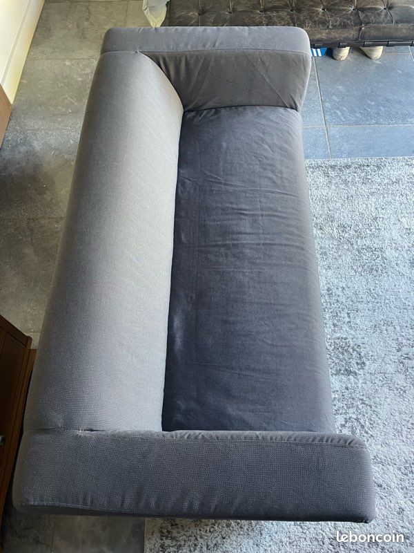 Canapé IKEA Klippan bleu gris (image 3)