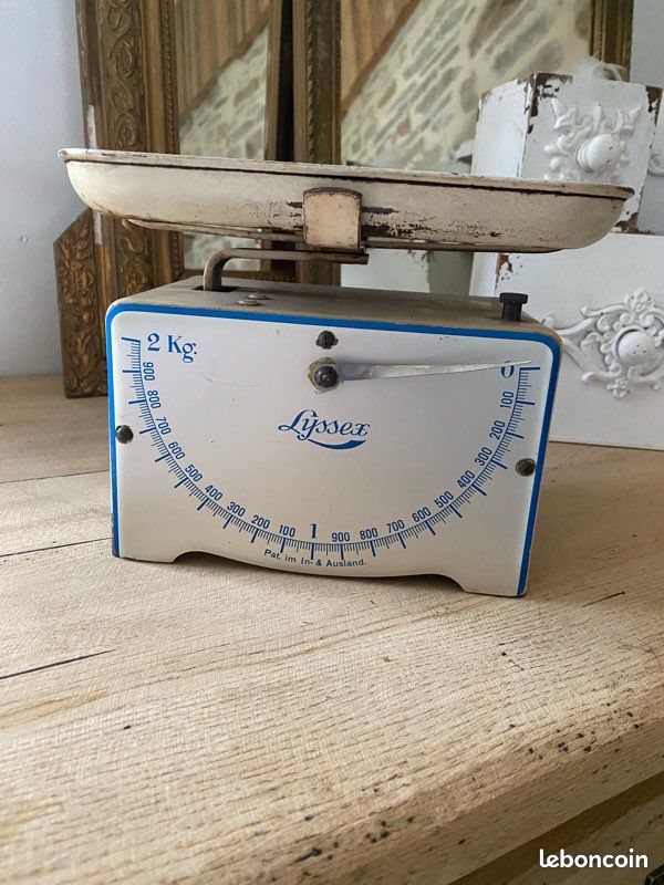 Balance suisse vintage, balance de cuisine, balance Lyssex
