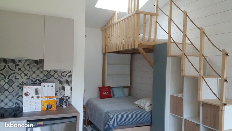 Location saisonnière d'un studio 21m2 à La rochelle