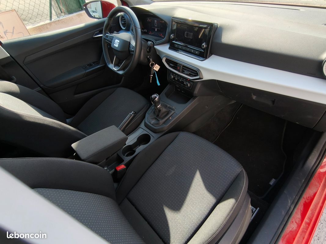 SEAT IBIZA 1.0 TSI 115 CH COPA / GARANTIE SEAT / CARPLAY / CAMERA / FRONT ASSIST / PACKS / START-STOp (image 25)