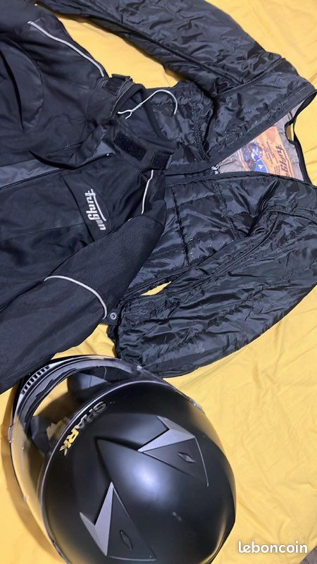 Équipement moto blouson + casque (image 1)