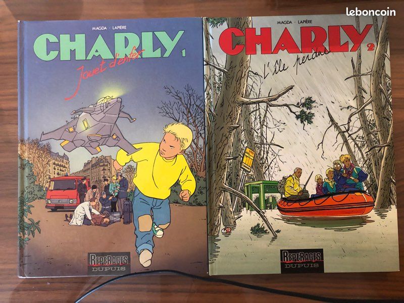 BD lot de 2 CHARLY tomes 1 et 2 (image 1)