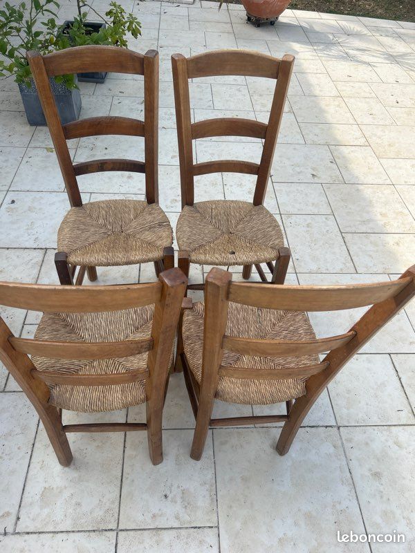 Chaises en paille (image 2)